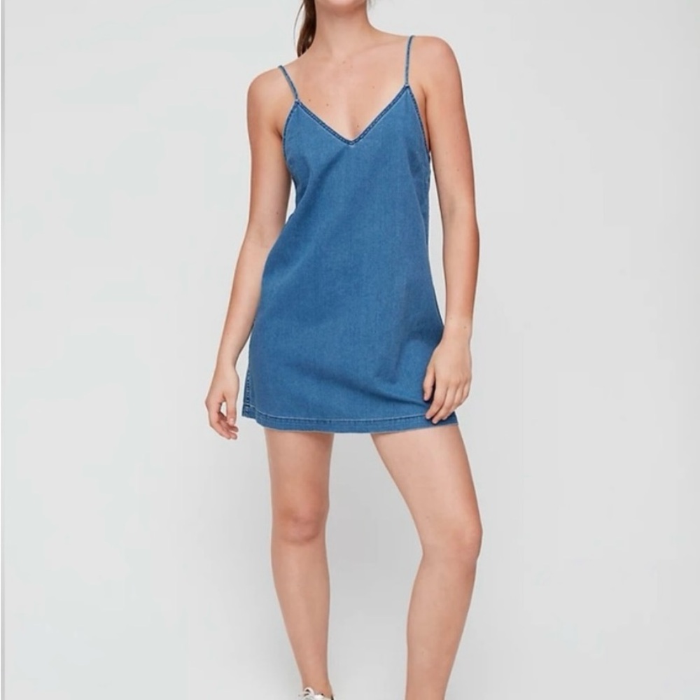 Wilfred Blue Mini Dress